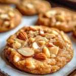 Toffee Almond Cookies