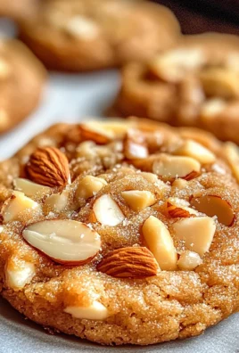 Toffee Almond Cookies