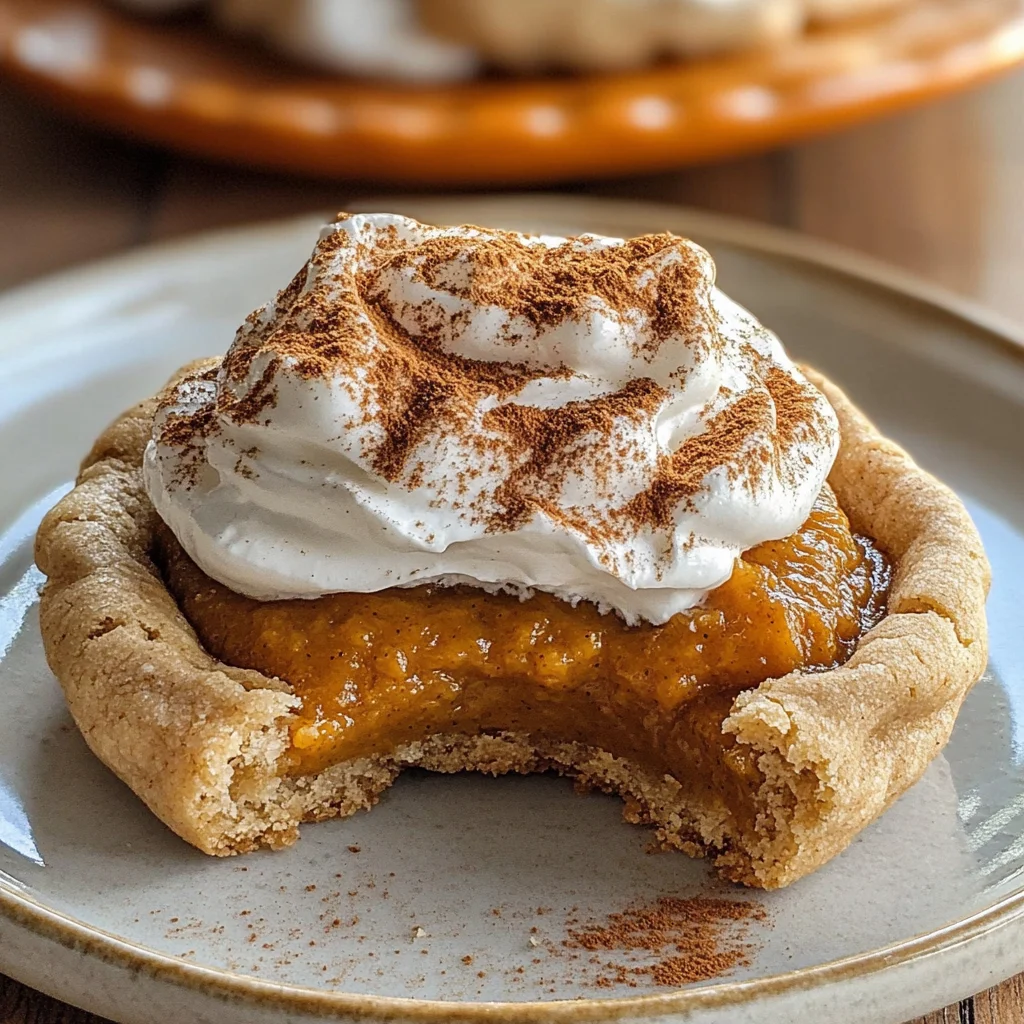 Vegan Pumpkin Pie Cookies