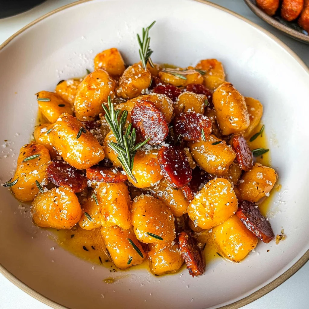 5 Ingredient Sweet Potato Gnocchi