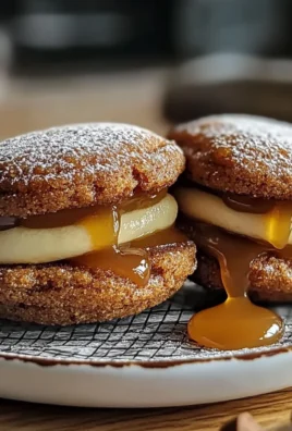 Apple Cider Whoopie Pie Cookies with Caramel