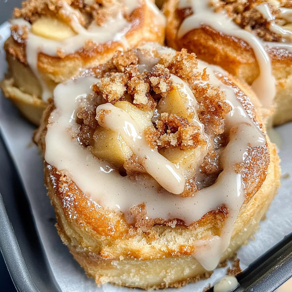 Apple Pie Cinnamon Rolls