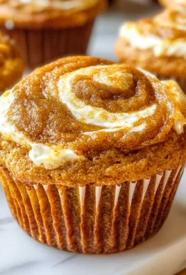 Best Swirled Pumpkin Cream Cheese Muffins