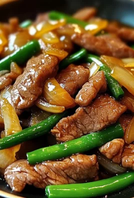 Chinese Beef Stir Fry with Caramelized Onions