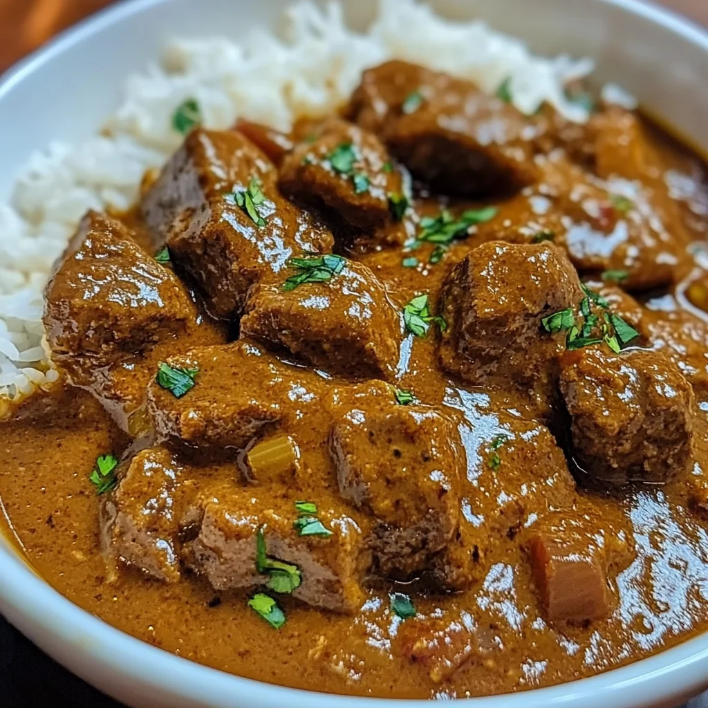 Coconut Braised Beef Curry Recipe