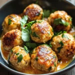 Coconut Chicken Meatballs
