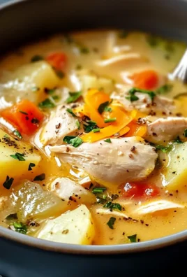 Comforting Chicken Soup with Potatoes