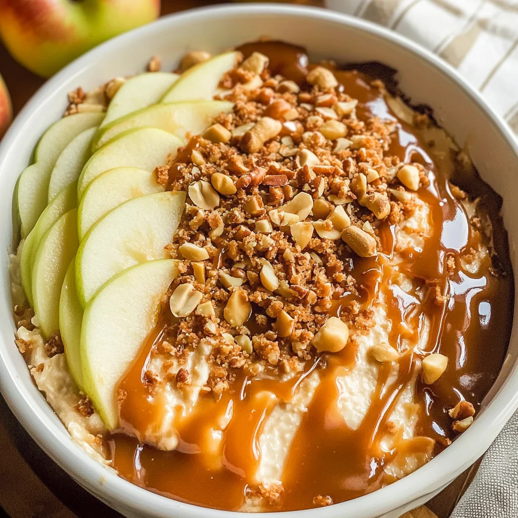 Cream Cheese Caramel Apple Dip