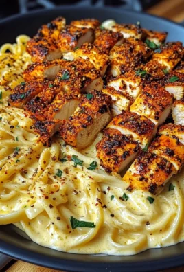 Creamy Cajun Chicken Linguine