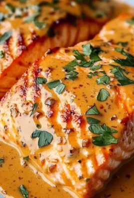 Creamy Roasted Red Pepper Salmon Recipe - Delicious & Easy