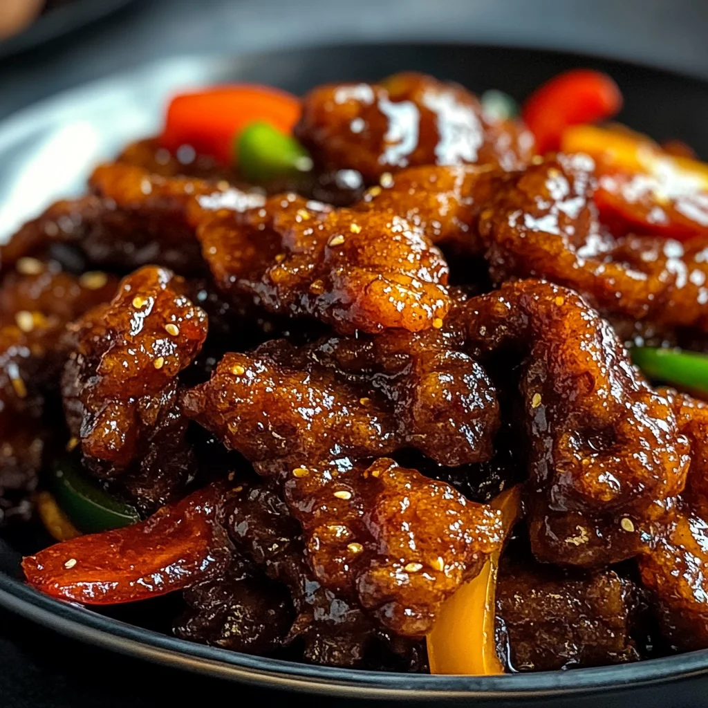 Crispy Chilli Beef