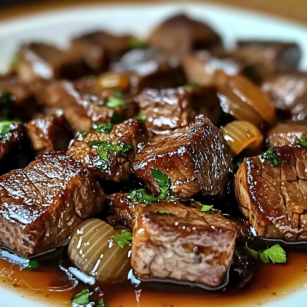 Crockpot Steak Bites