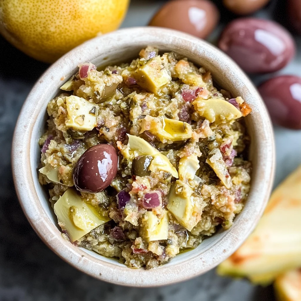 Easy Artichoke Tapenade