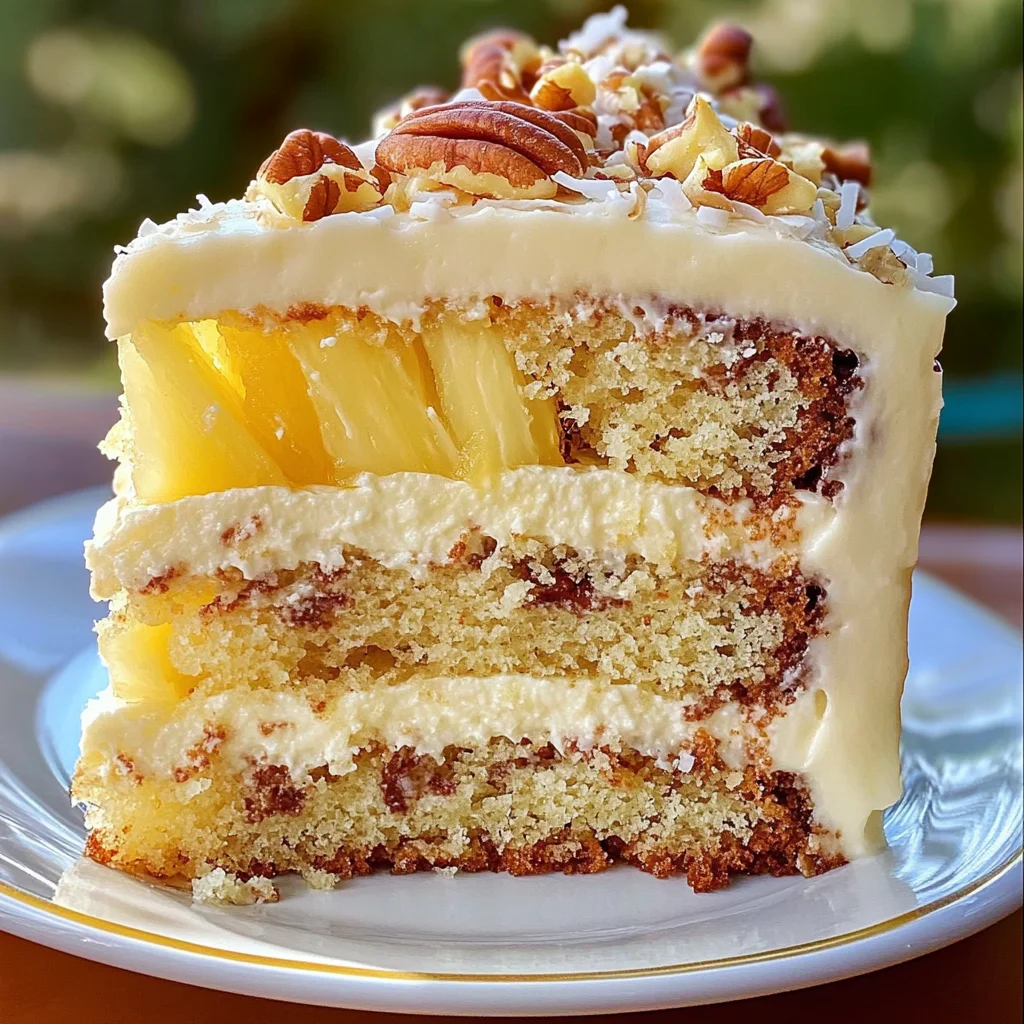 Hawaiian Pineapple Cake Recipe