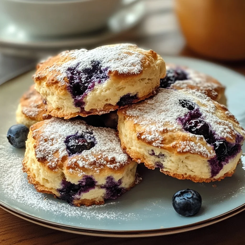 How to Make Blueberry Biscuits