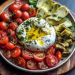 Mediterranean Burrata Board