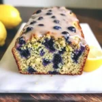 Moist Blueberry Zucchini Bread with a Lemon Glaze - Alrightwithme