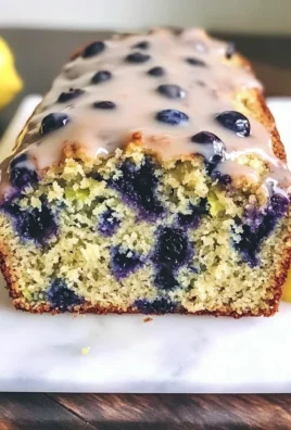 Moist Blueberry Zucchini Bread with a Lemon Glaze - Alrightwithme