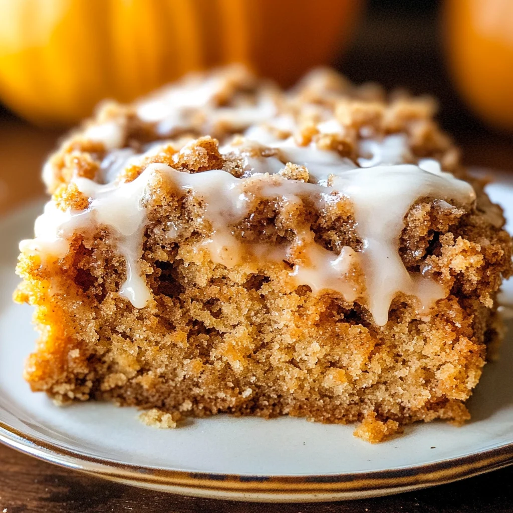 Pumpkin Coffee Cake Recipe