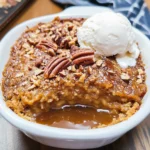 Pumpkin Pecan Cobbler