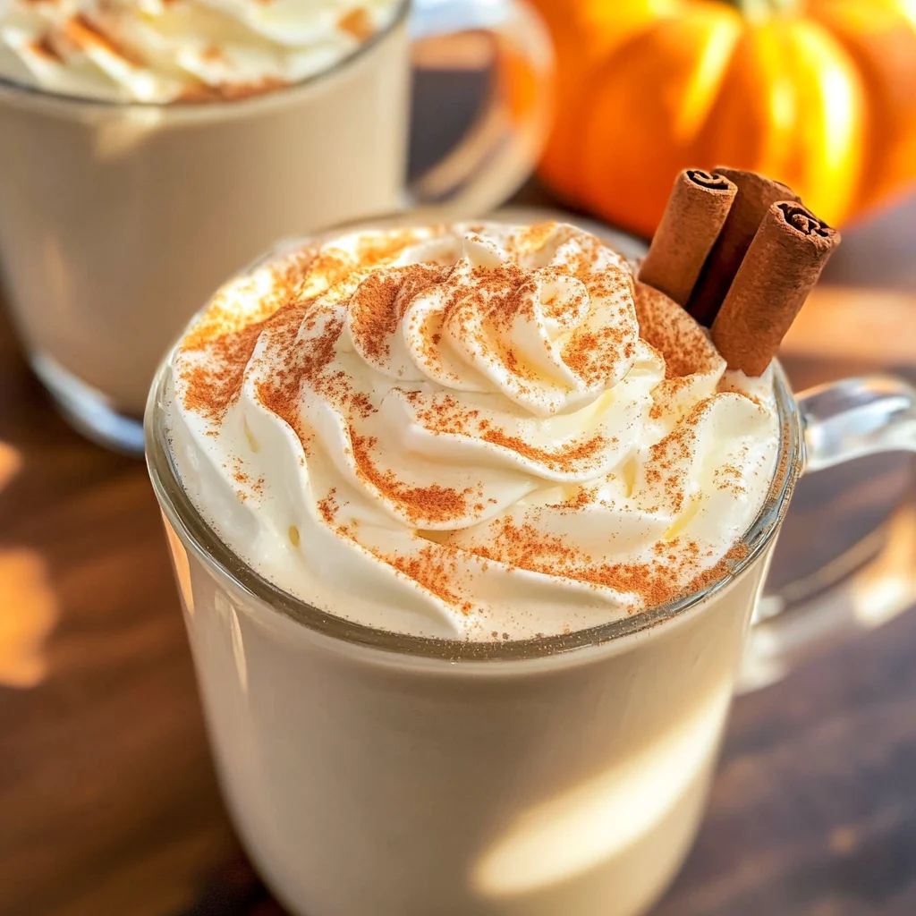 Pumpkin White Hot Chocolate