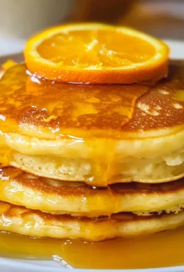 Ricotta Pancakes with Orange Syrup