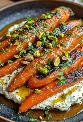 Roasted Carrots with Whipped Ricotta and Hot Honey