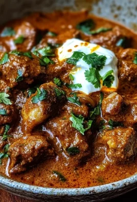 Slow-Cooked Lamb Rogan Josh with Kashmiri Chili and Yogurt