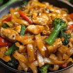 Street Style Thai Drunken Noodles