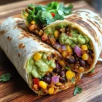 10-Minute Vegan Burrito Wraps
