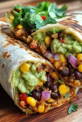 10-Minute Vegan Burrito Wraps