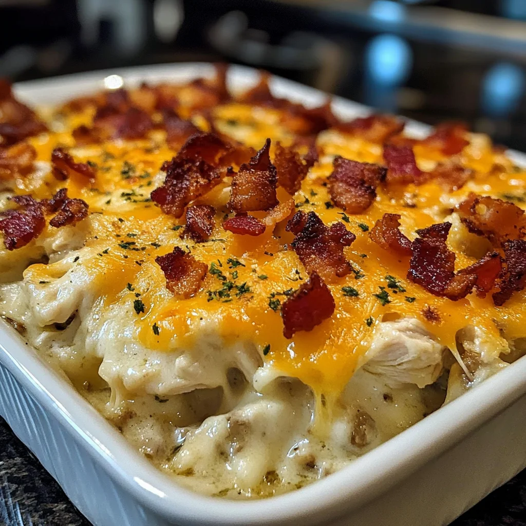 Amazing 25-Minute Crack Chicken Casserole: A Heavenly Dinner