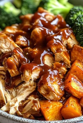 BBQ Chicken & Roasted Sweet Potato Bowls Recipe