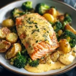Baked Salmon with Amazing Lemon Sauce