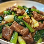 Beef and Bok Choy Stir Fry