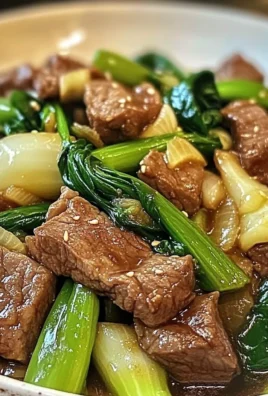 Beef and Bok Choy Stir Fry
