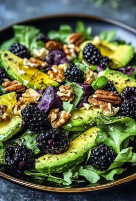 Blackberry Avocado Salad