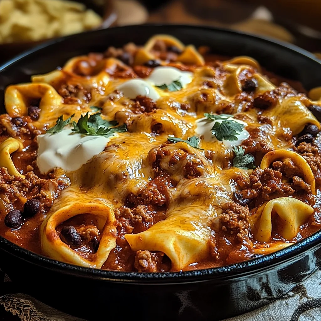 Cheesy Beef Enchiladas Tortellini: A Delicious Twist on Classic Comfort Food