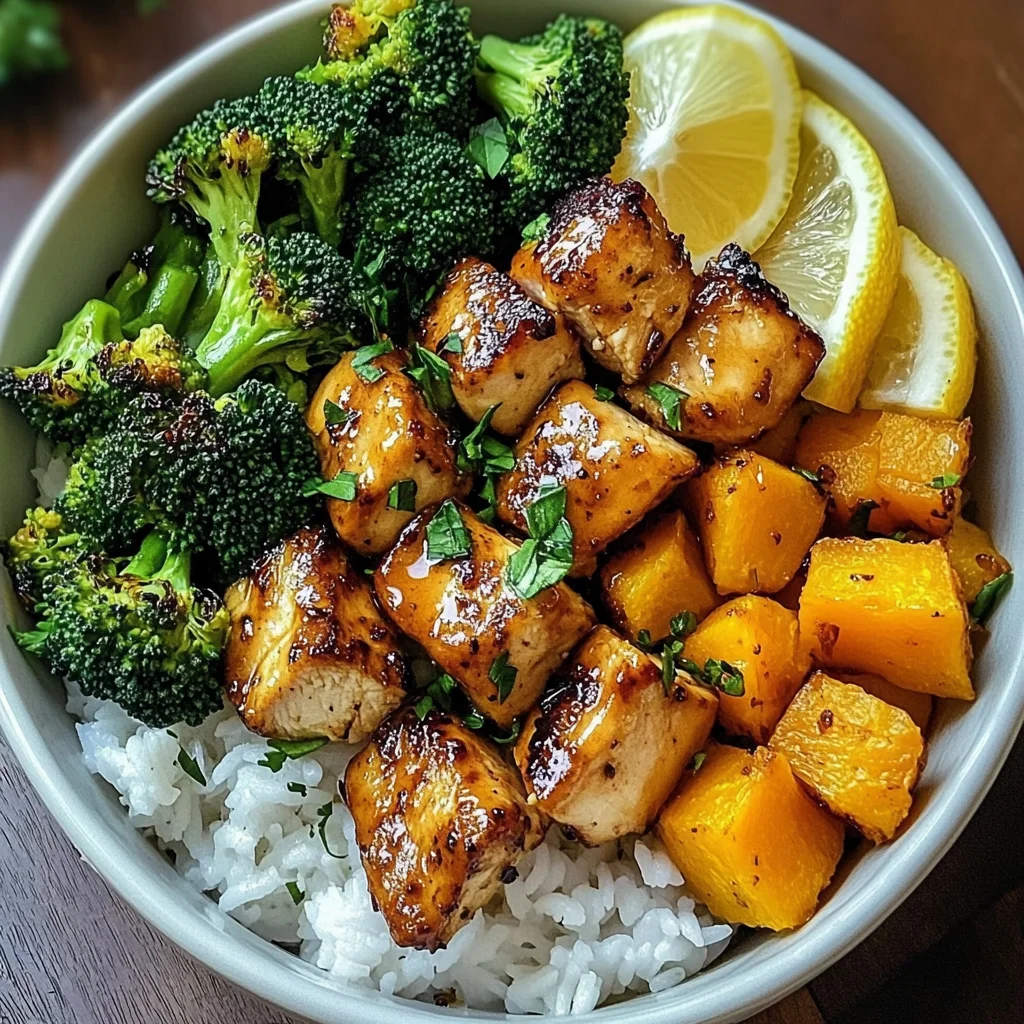 Creamy Alfredo Bowtie Pasta with Garlic Chicken Bites