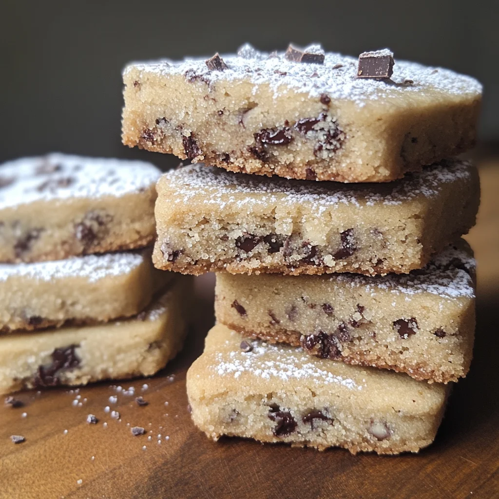 Espresso Shortbread Cookies