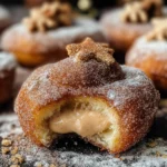 Gingerbread Cheesecake Donuts