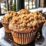 Gingerbread Coffeecake Muffins
