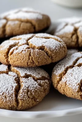 Gingerbread Crinkle Cookies Recipe