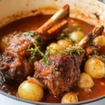 Greek-Style Braised Lamb Shanks