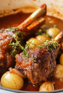 Greek-Style Braised Lamb Shanks