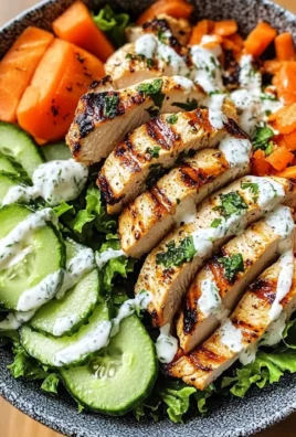 Grilled Chicken & Crunchy Veggie Power Bowl