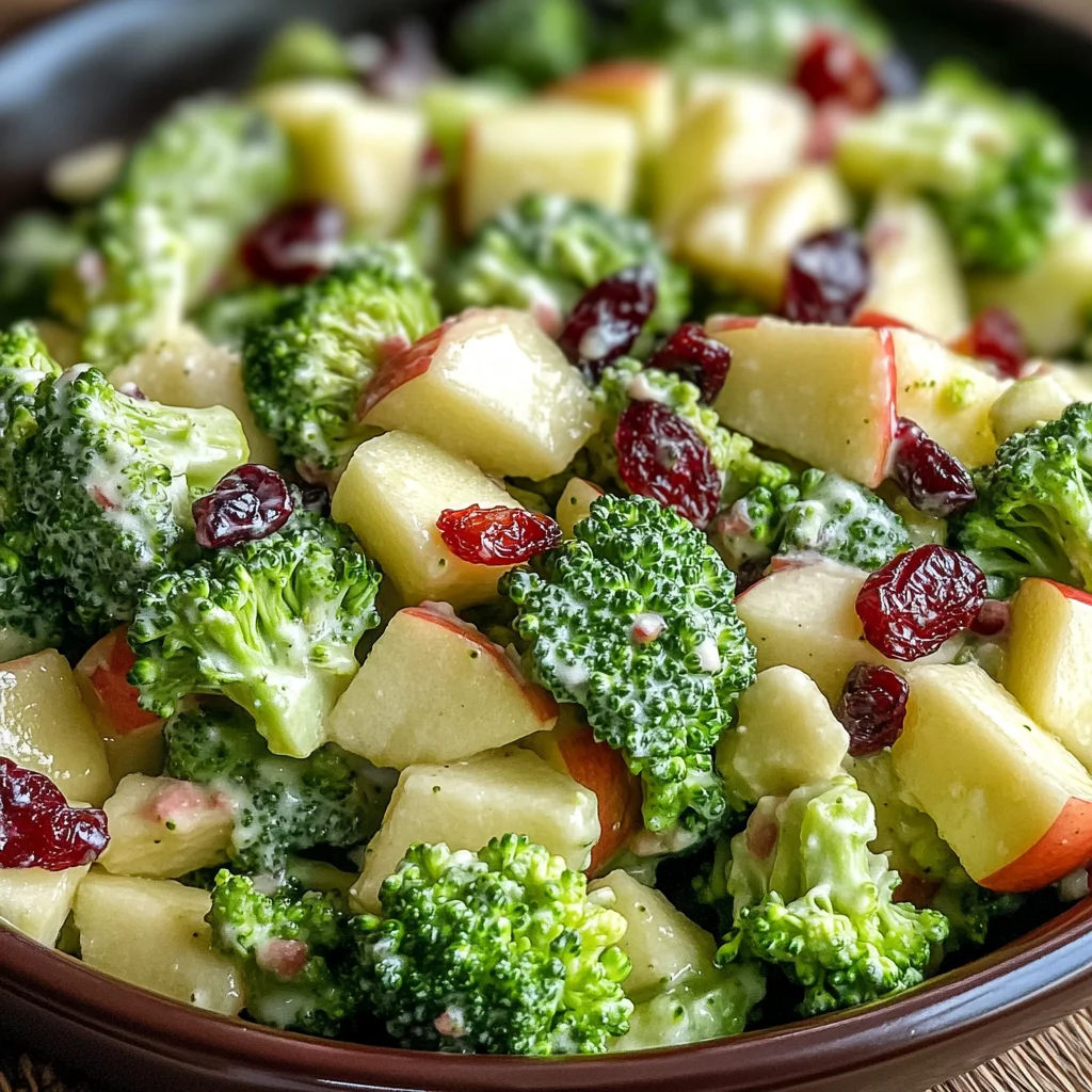 Honeycrisp Apple Broccoli Salad