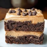 Mocha Brownies with Cafe Latte Frosting