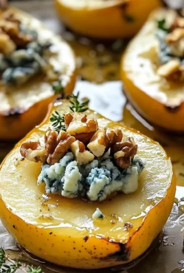 Peras Asadas con Queso Azul – Aperitivo Fácil y Elegante