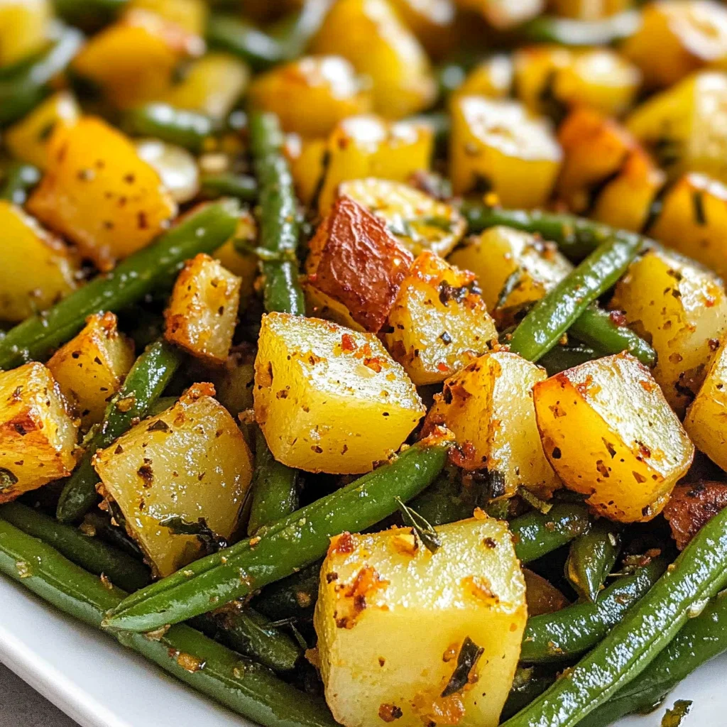 Potatoes and Green Beans